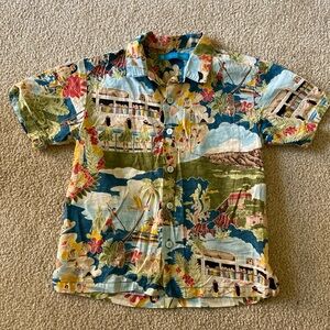 Tori Richard boys Aloha button down shirt